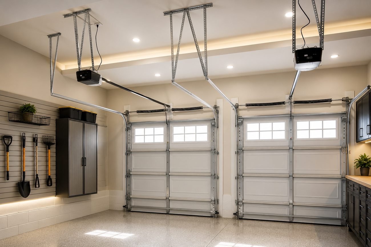 Double Door & Openers — installed in Red Oak, TX