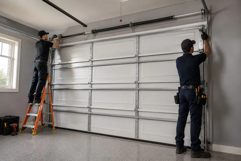 New Construction Garage Doors: What Builders Should Decide Early