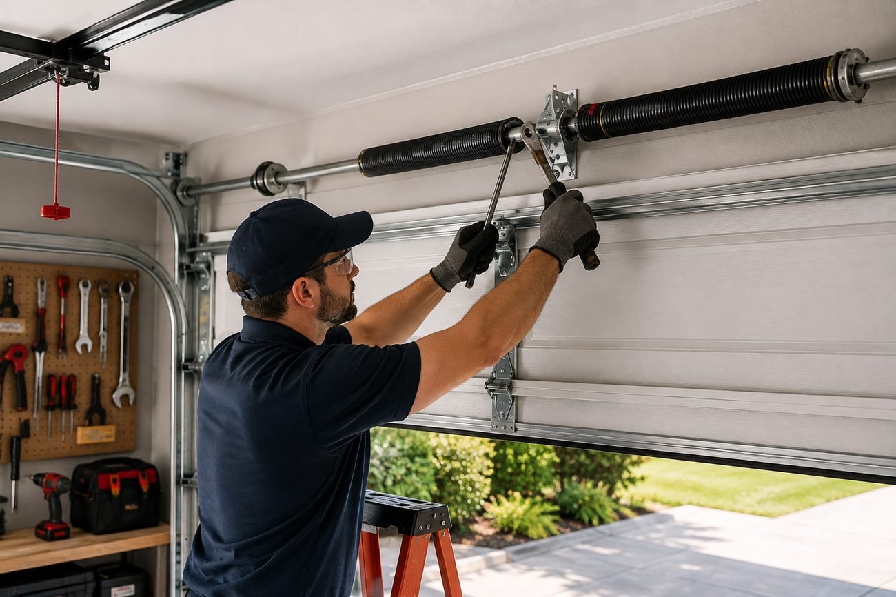 Torsion Spring Replacement — installed in DeSoto, TX